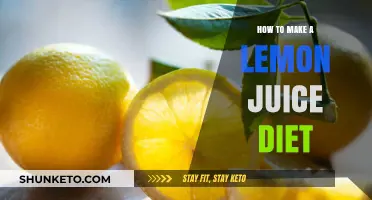 Lemon Juice Diet: A Simple Guide to Weight Loss
