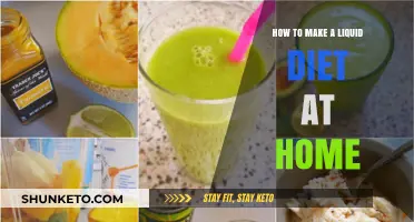 Liquid Diet: Homemade Recipes for Quick Weight Loss