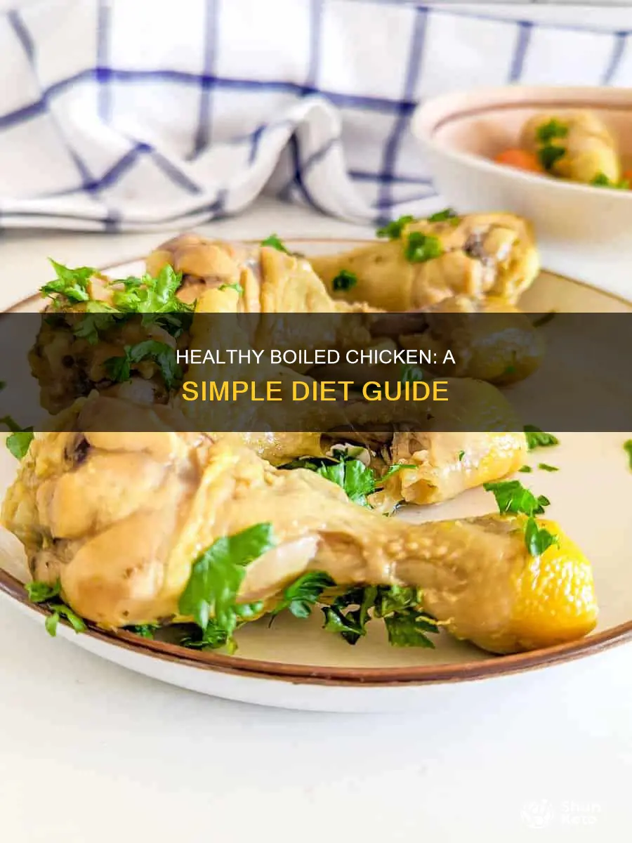 how to make boiled chicken for diet