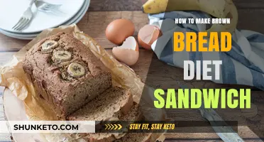 Healthy Brown Bread Diet Sandwich: Quick Recipe