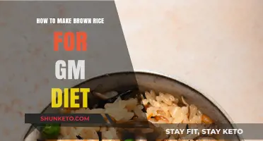 Brown Rice for GM Diet: Cooking the Right Way