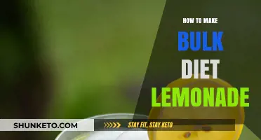 DIY Diet Lemonade: Make a Big Batch