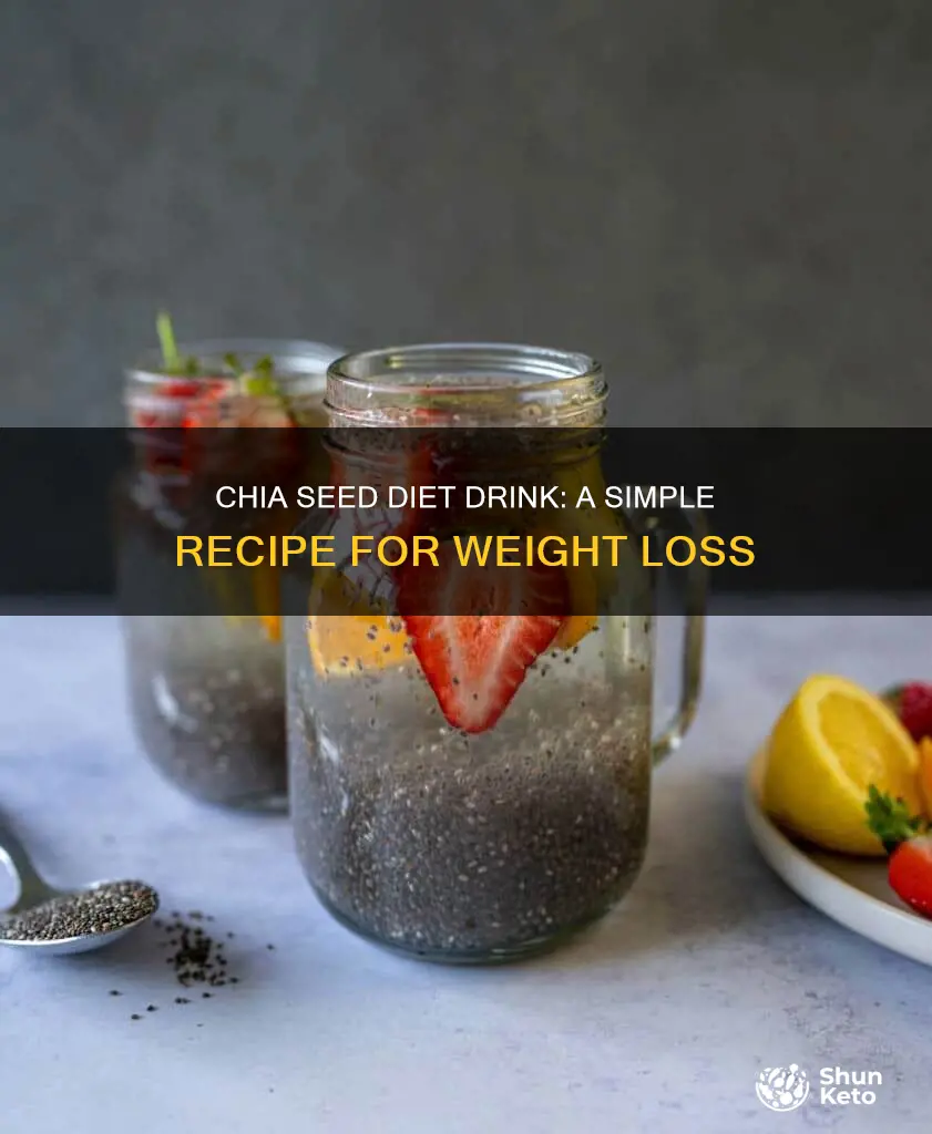 how to make chia seed diet drink