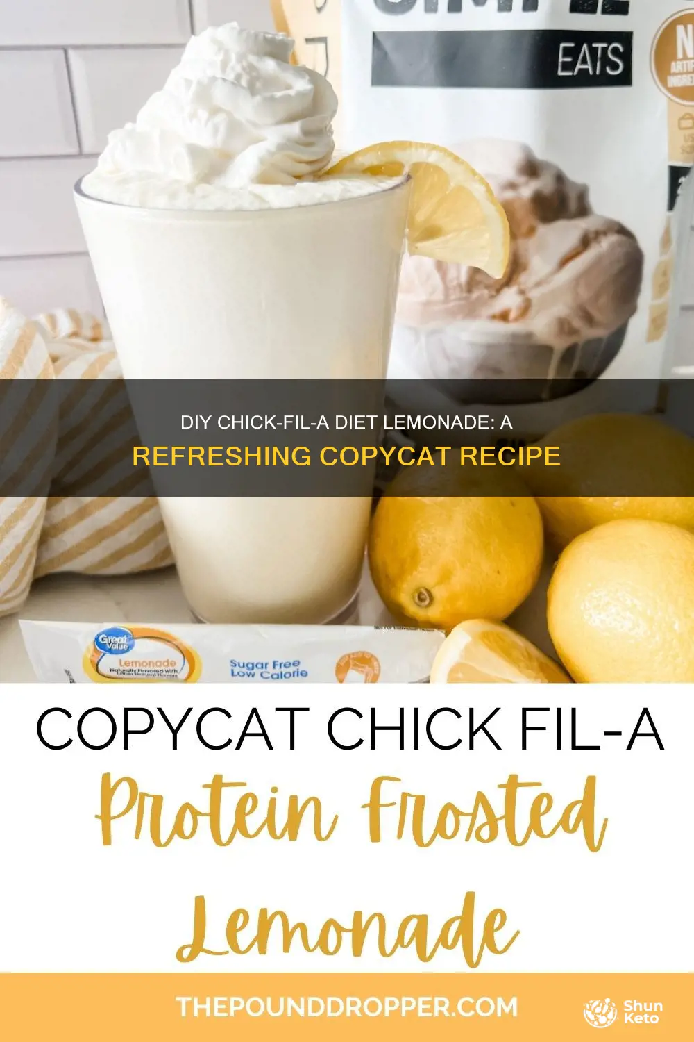 how to make chick fil a diet lemonade