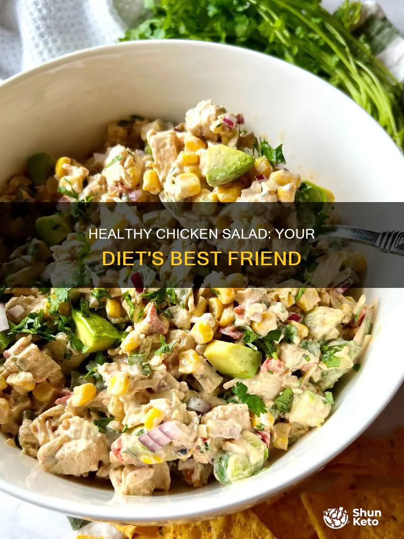 how to make chicken salad for diet