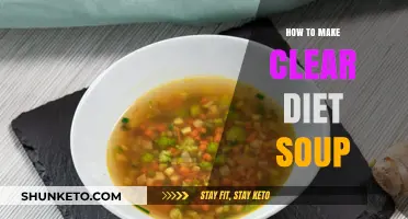 Clear Diet Soup: Simple, Healthy, and Delicious