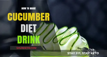 Cool, Refreshing Cucumber Diet Drink