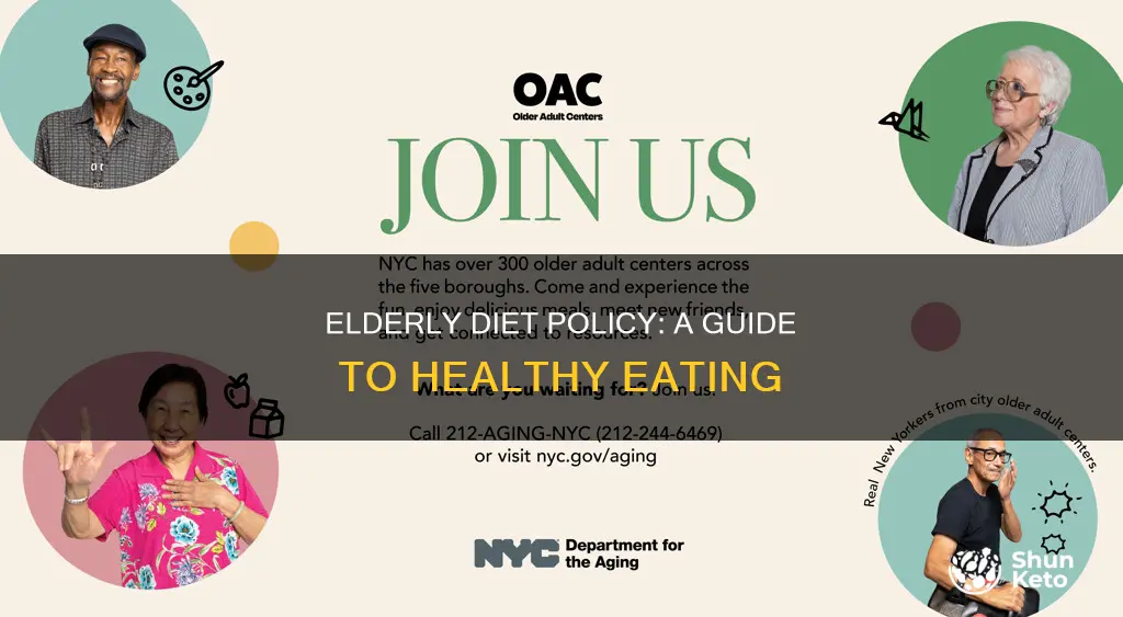 how to make diet a policy for elderly