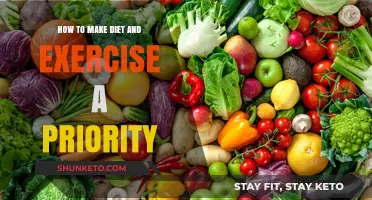 Prioritizing Health: Diet and Exercise First