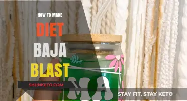 Creating the Perfect Diet Baja Blast at Home