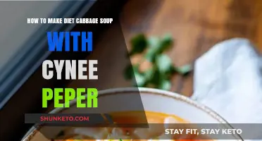 Cabbage Diet Soup with a Peppery Kick