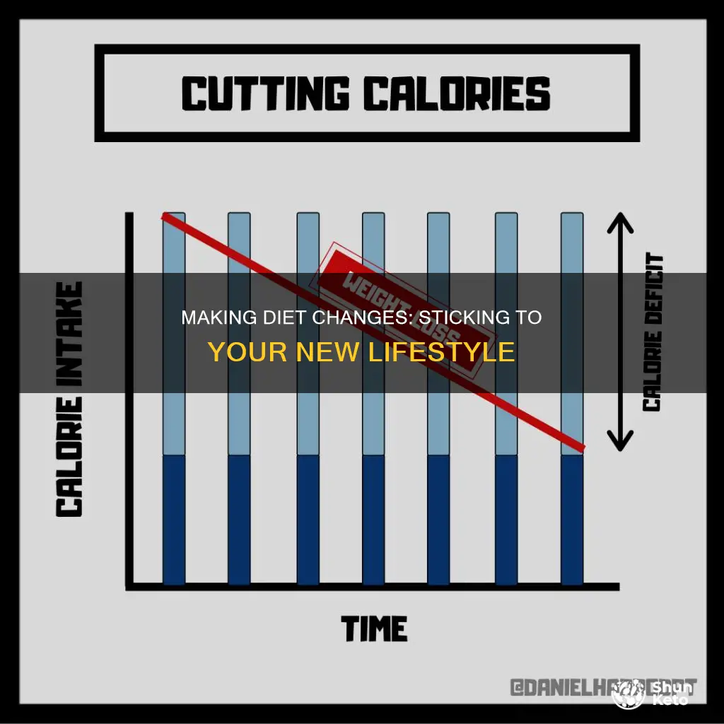 how to make diet changes stick