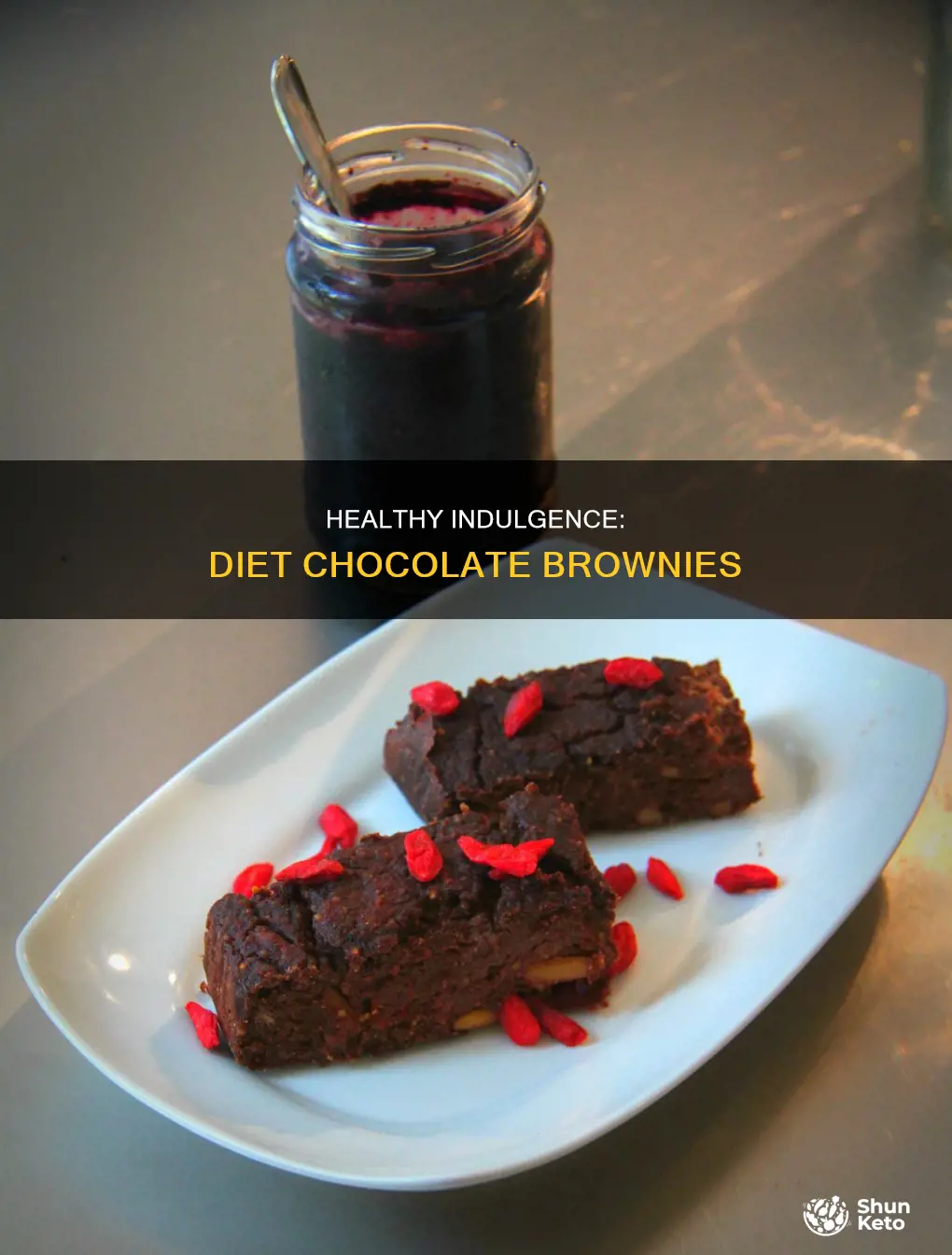 how to make diet chocolate brownies