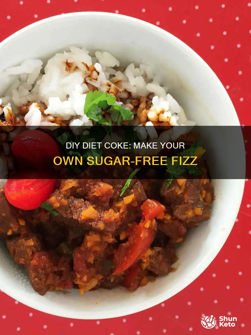how to make diet coca cola from scratch