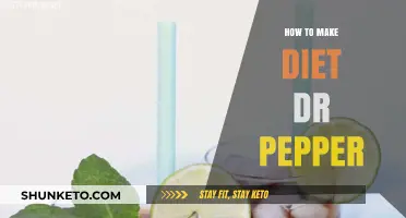 Creating Diet Dr Pepper: A Step-by-Step Guide