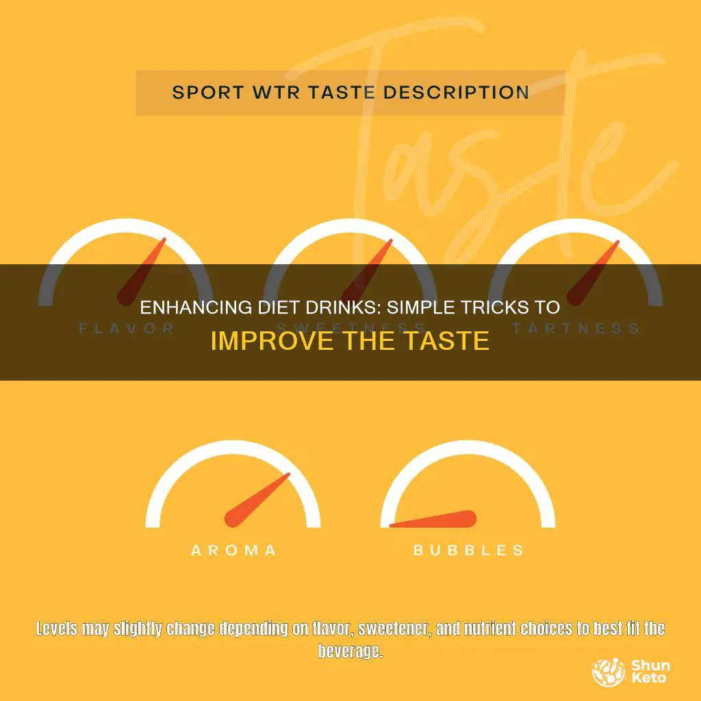 how to make diet drinks taste better