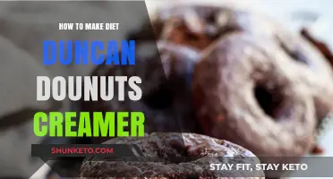 DIY Diet Duncan Donuts Creamer: A Tasty Treat!