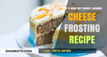 Cream Cheese Frosting: Diet-Friendly Delight