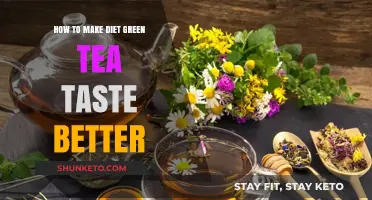 Enhancing Diet Green Tea: Simple Taste Twists