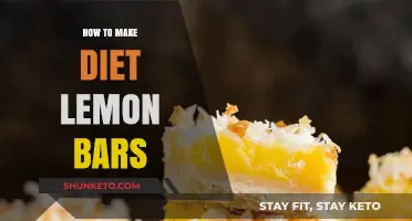 Zesty Diet Lemon Bars: Easy, Healthy, Delicious!