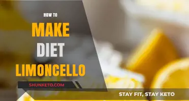 Crafting Diet Limoncello: A Simple, Refreshing Recipe