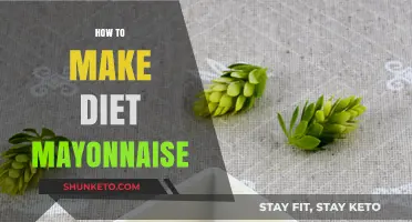 Making Diet Mayonnaise: A Healthy Alternative