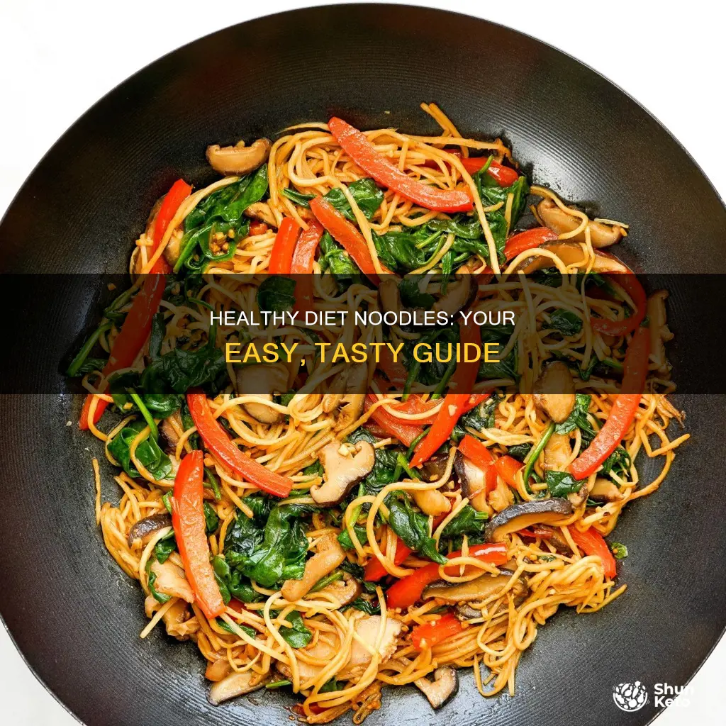 how to make diet noodles