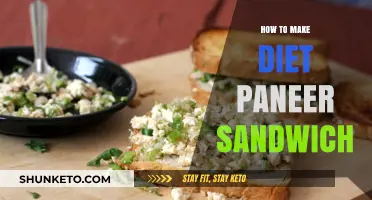 Healthy, tasty diet: Paneer sandwich delight