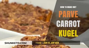 Delicious Parve Carrot Kugel: Diet-Friendly and Easy to Make!