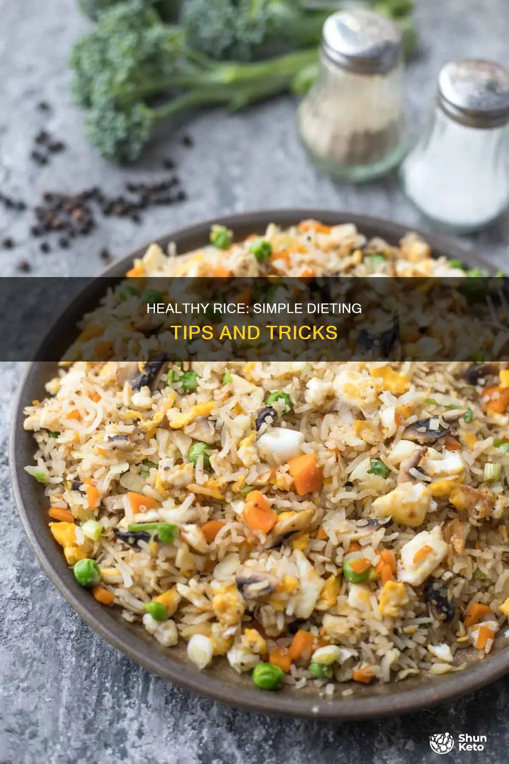 how to make diet rice