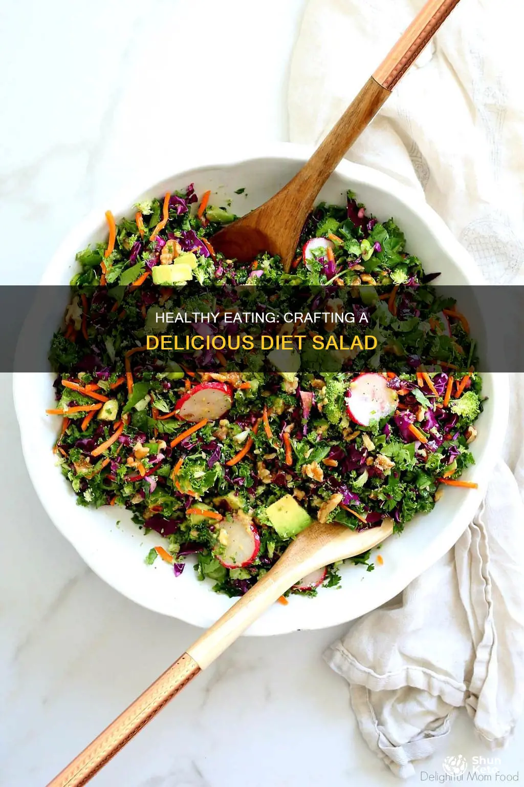 how to make diet salad