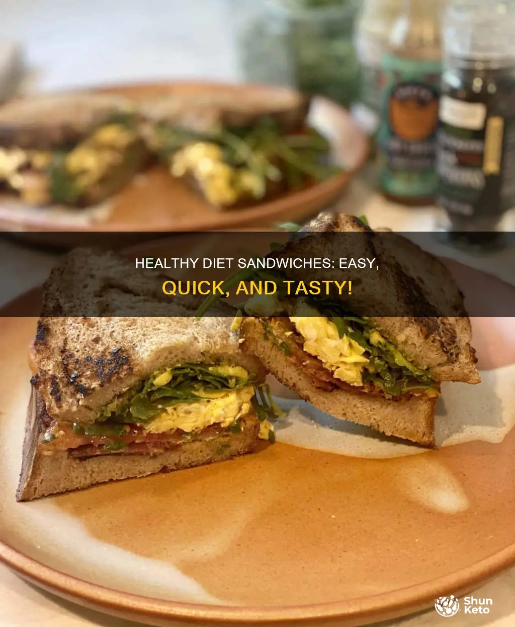 how to make diet sandwich
