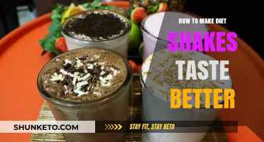 Enhancing Diet Shakes: Making Them Taste Better