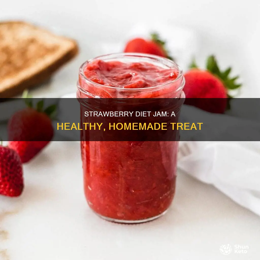 how to make diet strawberry jam