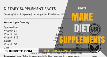 Creating Diet Supplements: A Guide to Making Your Own