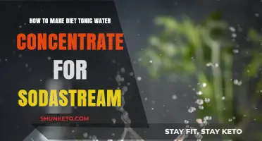 DIY Diet Tonic: SodaStream Concentrate