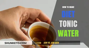 Making Diet Tonic Water: A Step-by-Step Guide