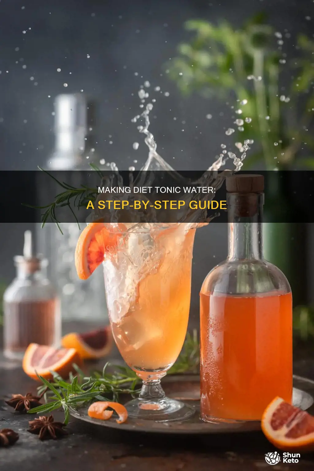 how to make diet tonic water