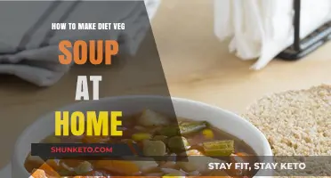 Veggie Diet Soup: A Hearty Home-Cooked Delight