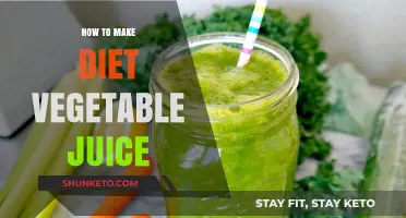 Fresh Vegetable Juices: A Healthy, Tasty Diet