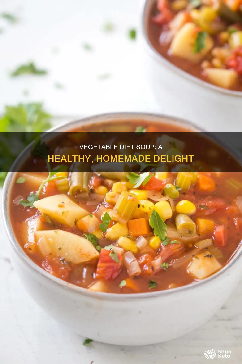 how to make diet vegetable soup at home