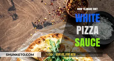 White Pizza Sauce: A Healthy, Diet-Friendly Twist