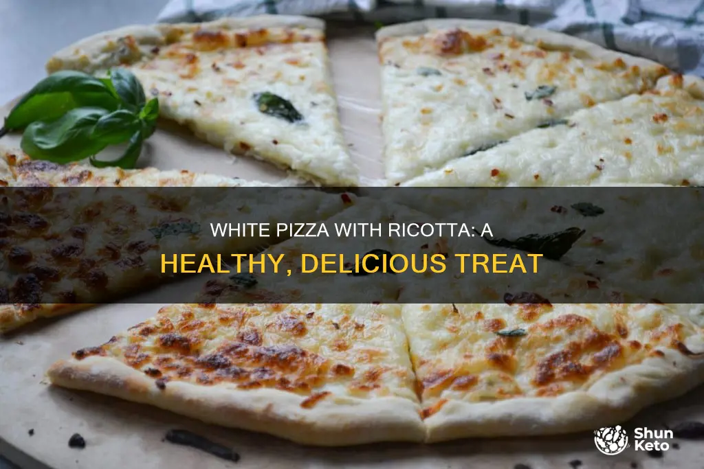 how to make diet white pizza with ricotta