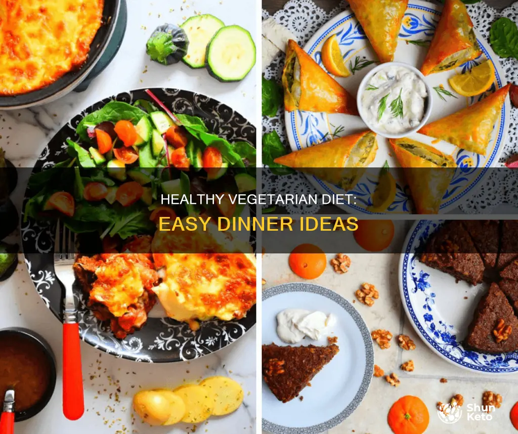 how to make dinner as vegetarian for diet
