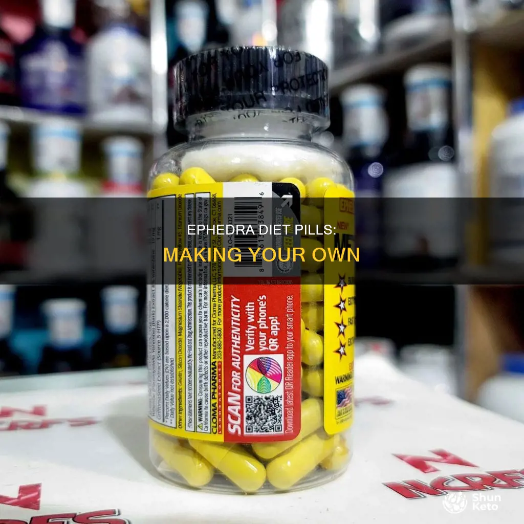 how to make ephedra diet pills