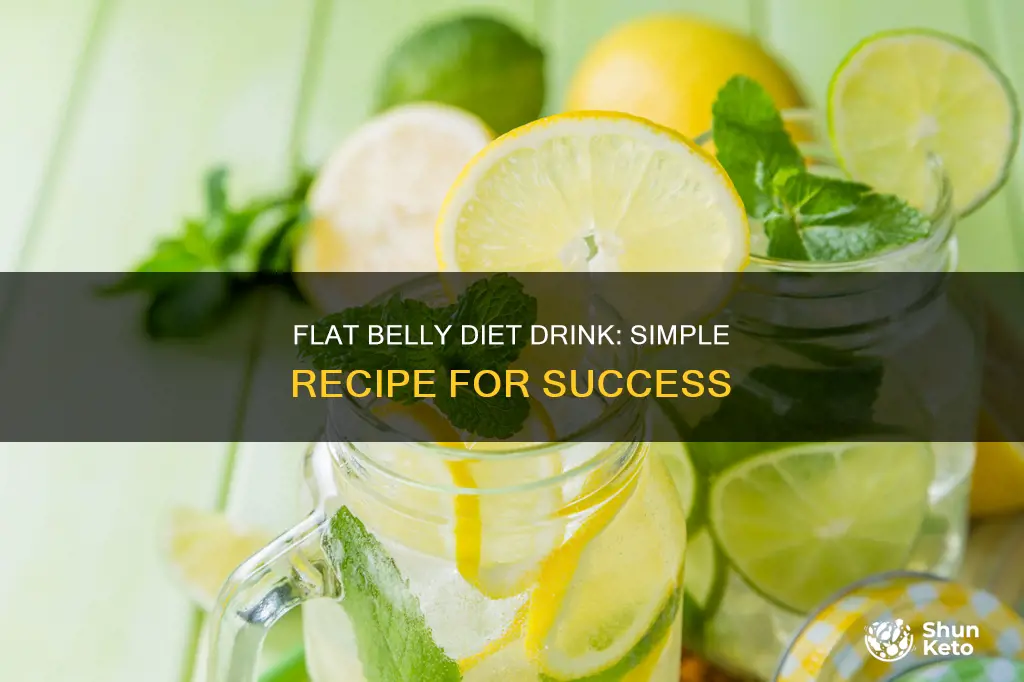 how to make flat belly diet drink
