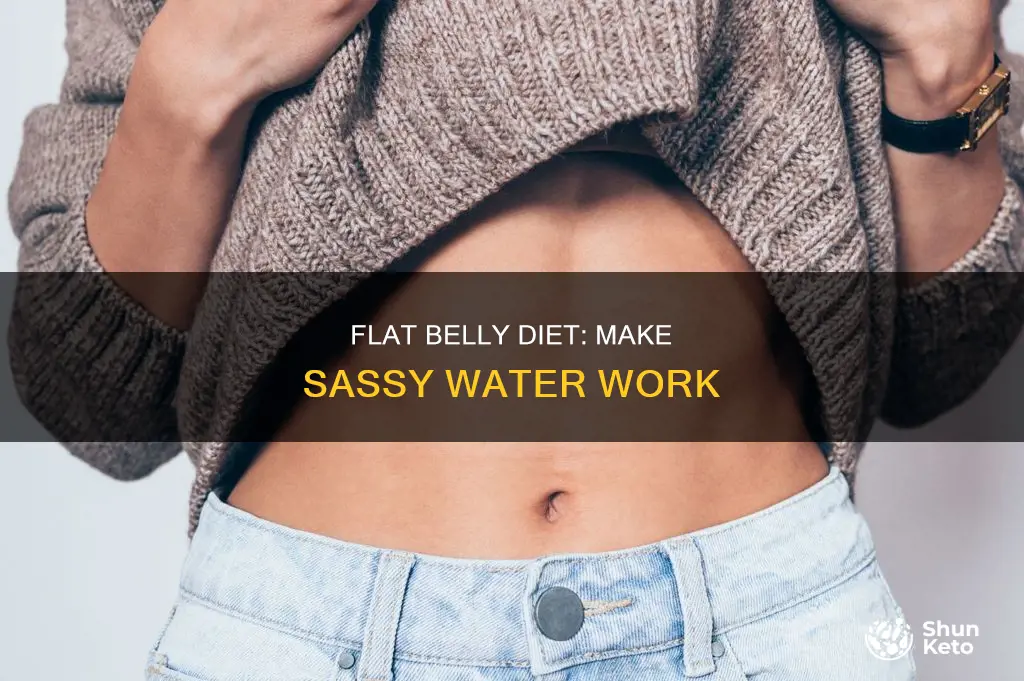 how to make flat belly diet sassy water