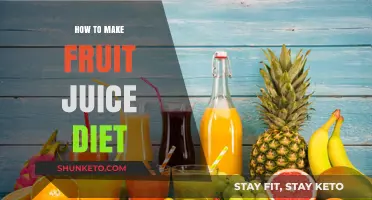 Fruit Juice Diet: Healthy Way to Lose Weight