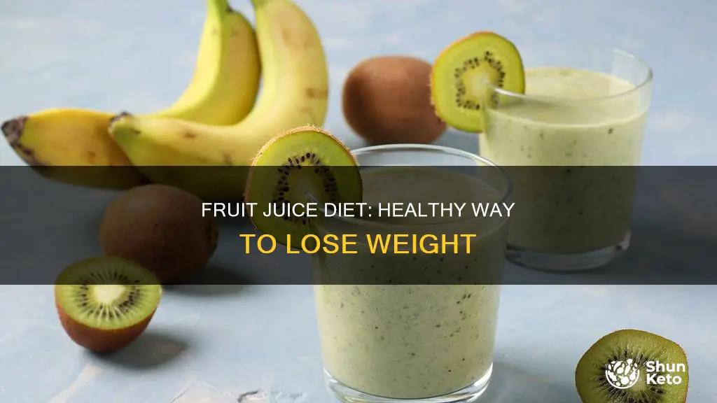 how to make fruit juice diet
