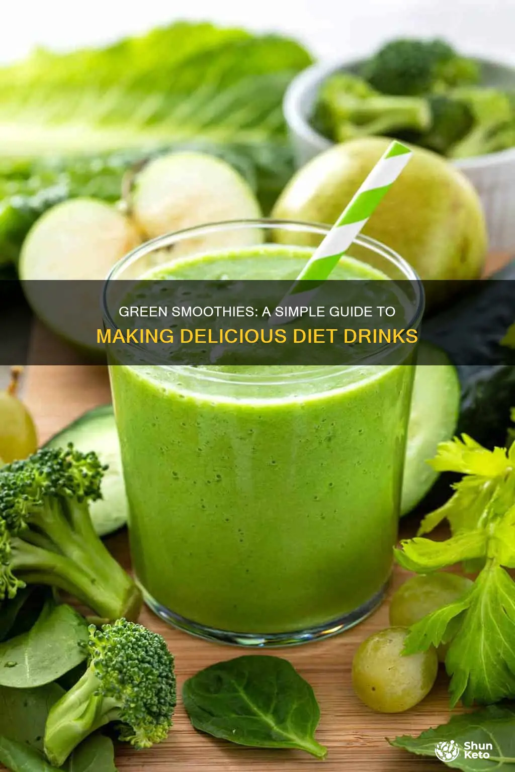 how to make green smoothie diet